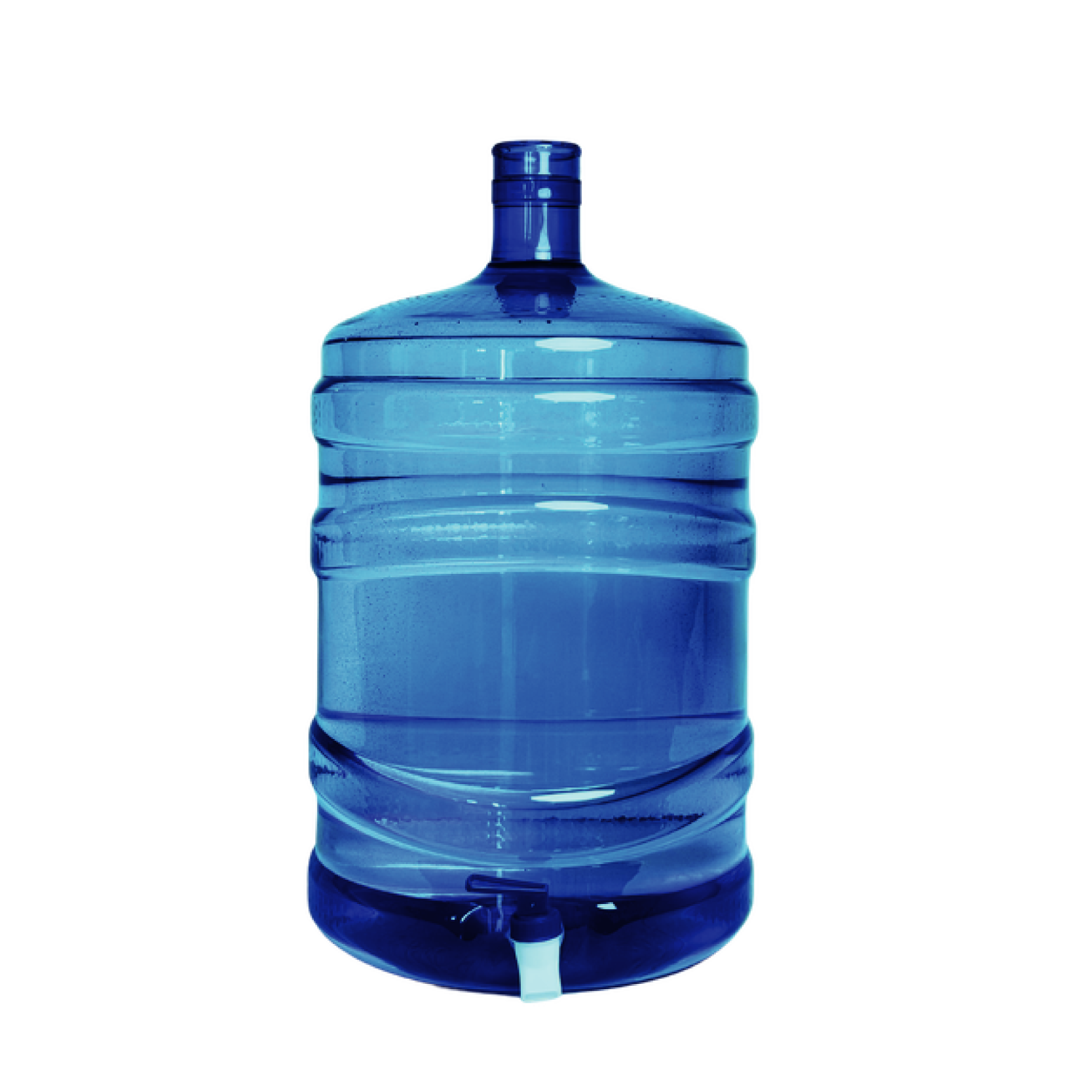 Bidón azul de 20 litros